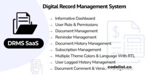 DRMS SaaS v1.7 - Digital Record Management System