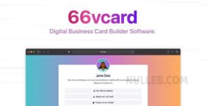 66vcard v24.0.0 – Digital Business Card Builder (SAAS)