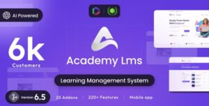 LMS : Academy LMS v6.9.1 – Learning Management System