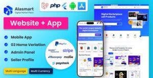Alasmart v2.0.2 – Digital Product Download Marketplace Laravel Script