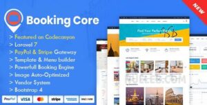 Booking Core v3.6.1 – Ultimate Booking System