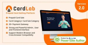 CardLab v2.0 – Prepaid Card Selling Platform