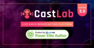 CastLab v3.0 – Live Radio Broadcasting Platform