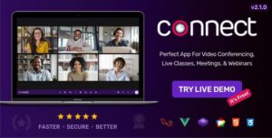 Connect v2.5.0 – Live Class, Meeting, Webinar, Online Training & Web Conference