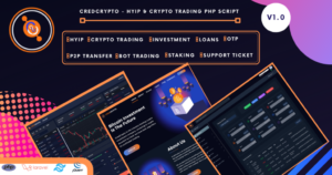 CredCrypto v3.1 – HYIP Investment and Trading Script