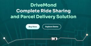 DriveMond v1.7 – Ride Sharing & Parcel Delivery Solution Scripts
