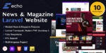 Echo v1.2.0 – News & Magazine Laravel Platform