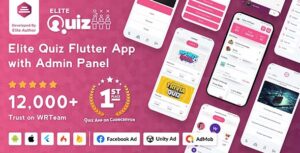 Elite Quiz v2.2.4 – Trivia Quiz | Quiz Game – Flutter Full App + Admin Panel
