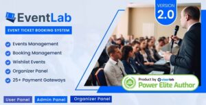EventLab v2.0 – Event Ticket Booking System