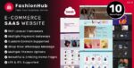 FashionHub SaaS v3.6 – eCommerce Website Builder For Seamless Online Business
