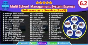 School Management System : Global - Multi School Management System Express
