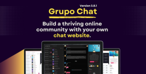 Grupo Chat v3.8.1 – Chat Room & Private Chat PHP Script