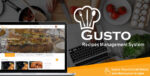 Gusto v3.4 – Recipes Management System