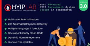 HYIPLAB v3.9 – Complete HYIP Investment System