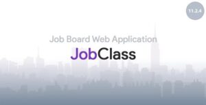 JobClass v14.1.4 – Job Board Web Application