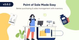 POS v3.0.2 – Ultimate POS system with Inventory Management System – Point of Sales – React JS – Laravel POS
