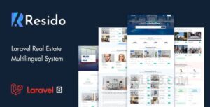 Resido v3.4.0 – Laravel Real Estate Multilingual System