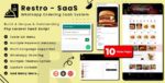 Food/Restaurant : Restro SaaS v3.7 – Multi Restaurant Online WhatsApp Food Ordering System SaaS