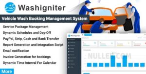 Washigniter v1.0 – Vehicle Wash Booking Management System