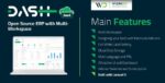 WorkDo Dash SaaS v4.5 – Open Source ERP with Multi-Workspace