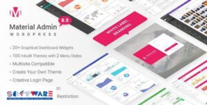Material 8.6 ? White Label WordPress Admin Theme