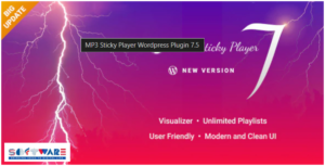 MP3 Sticky Player WordPress Plugin 7.5