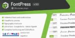 FontPress 3.3.9 ? WordPress Font Manager