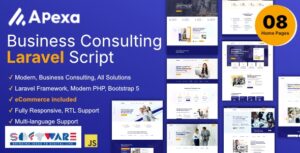 Apexa v1.0.6 - Multi-Purpose Business Consulting Laravel Script