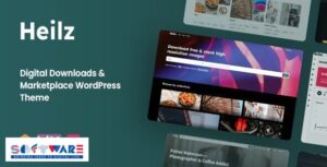 Heilz 2.0.1 ? Digital Downloads & Marketplace WordPress Theme