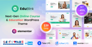 EduBlink 1.0.5 ? Education & Online Course WordPress Theme