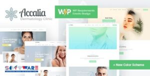 Accalia 1.5.0 ? Dermatology Clinic & Cosmetology Center Medical WordPress Theme + Elementor
