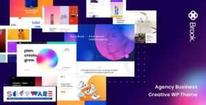 Brook 2.8.9 ? Agency Business Creative WordPress Theme