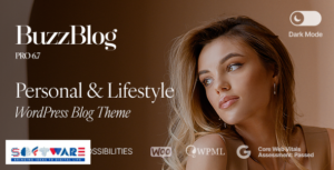 Buzz 6.7.4 ? Personal & Lifestyle WordPress Blog Theme with Dark Mode