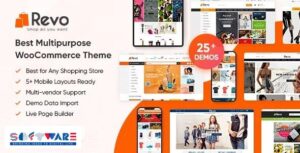 Revo ? Multipurpose Elementor WooCommerce WordPress Theme (25+ Homepages & 5+ Mobile Layouts)