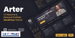 Arter 1.8.3 ? Resume WordPress Theme