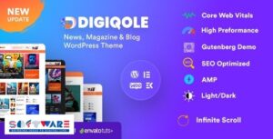 Digiqole 2.2.1 ? News Magazine WordPress Theme