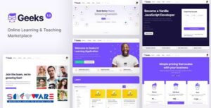 Geeks 1.2.22 ? Online Learning Marketplace WordPress Theme