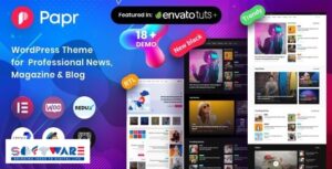 Papr 1.4.9 ? News Magazine WordPress Theme