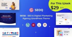 SEOQ 1.0.8 ? SEO & Digital Marketing Agency WordPress Theme