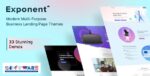 Exponent 1.3.0.5 ? Modern Multi-Purpose Business WordPress theme