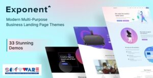Exponent 1.3.0.5 ? Modern Multi-Purpose Business WordPress theme