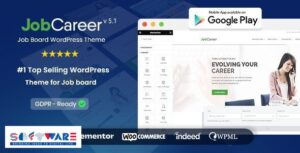 JobCareer 6.4 ? Job Board Responsive WordPress Theme