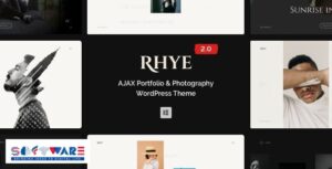 Rhye 3.5.1 ? AJAX Portfolio WordPress Theme