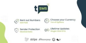 tSMS v2.8 – Temporary SMS Receiving System – SaaS – Rent out Numbers