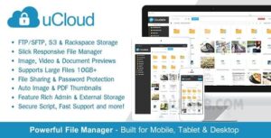 uCloud v2.1.1 – File Hosting Script – Securely Manage, Preview & Share Your Files